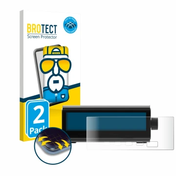 Vorderseite einer Produktverpackung mit dem Markenlogo BROTECT. Daneben ist das Gerät EcoFlow RAPID Pro mit dem zugehörigen Di