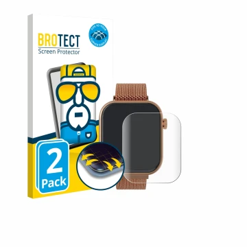 Vorderseite einer Produktverpackung mit dem Markenlogo BROTECT. Daneben ist das Gerät Techmade M-GLAM011 1.75