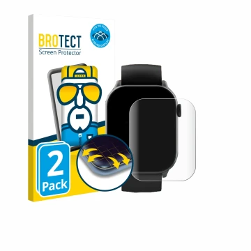 Vorderseite einer Produktverpackung mit dem Markenlogo BROTECT. Daneben ist das Gerät Uaue Y88 1.96