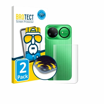 Vorderseite einer Produktverpackung mit dem Markenlogo BROTECT. Daneben ist das Gerät Huawei Nova 15 Ultra (Rückseite) mit dem