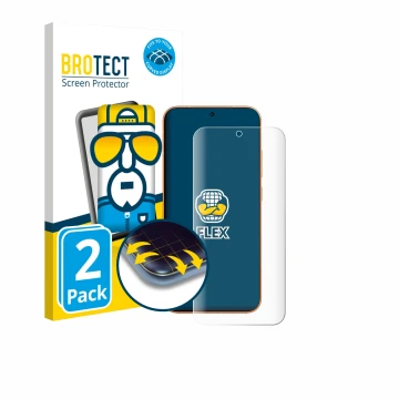 Vorderseite einer Produktverpackung mit dem Markenlogo BROTECT. Daneben ist das Gerät Honor Magic 8 Pro Lite mit dem zugehörig