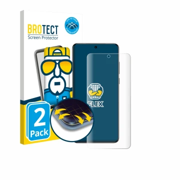 Vorderseite einer Produktverpackung mit dem Markenlogo BROTECT. Daneben ist das Gerät Vivo X200 Ultra mit dem zugehörigen Disp