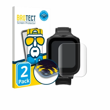 Vorderseite einer Produktverpackung mit dem Markenlogo BROTECT. Daneben ist das Gerät Insta360 GPS preview remote Built-In Mic