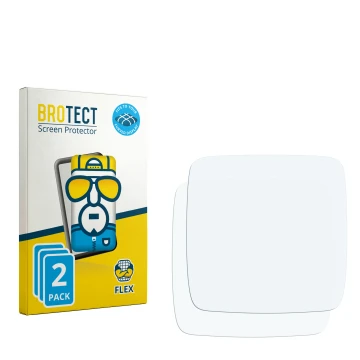 Vorderseite einer Produktverpackung mit dem Markenlogo BROTECT. Daneben ist der zugehörige Displayschutz.