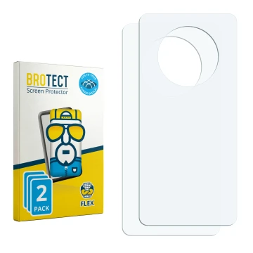 Vorderseite einer Produktverpackung mit dem Markenlogo BROTECT. Daneben ist der zugehörige Displayschutz.