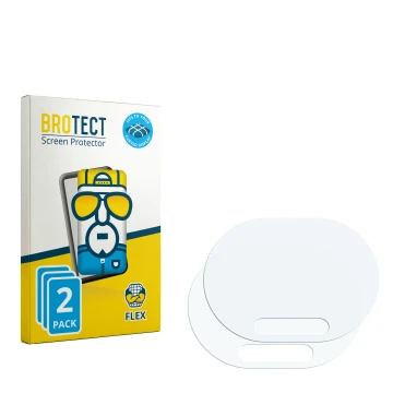 Vorderseite einer Produktverpackung mit dem Markenlogo BROTECT. Daneben ist der zugehörige Displayschutz.