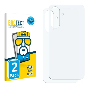 Vorderseite einer Produktverpackung mit dem Markenlogo BROTECT. Daneben ist der zugehörige Displayschutz.