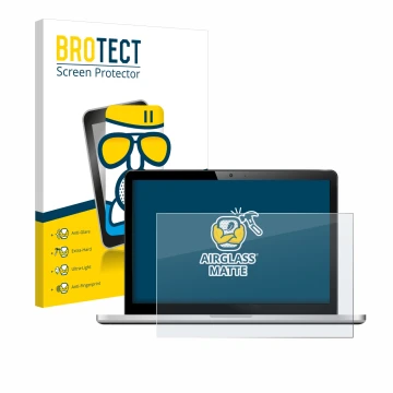 Vorderseite einer Produktverpackung mit dem Markenlogo BROTECT. Daneben ist das Gerät mit dem zugehörigen Displayschutz abgebi