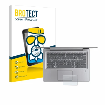 Vorderseite einer Produktverpackung mit dem Markenlogo BROTECT. Daneben ist das Gerät Lenovo IdeaPad 530s (14