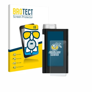 Vorderseite einer Produktverpackung mit dem Markenlogo BROTECT. Daneben ist das Gerät Mylife YpsoPump mit dem zugehörigen Disp