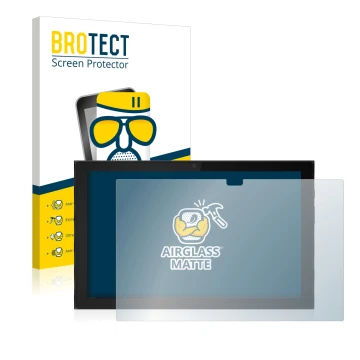 Vorderseite einer Produktverpackung mit dem Markenlogo BROTECT. Daneben ist das Gerät Lenovo IdeaPad Duet 3i (im Querformat) m