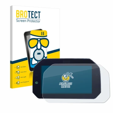 Vorderseite einer Produktverpackung mit dem Markenlogo BROTECT. Daneben ist das Gerät BMW S 1000 XR 2020 Connectivity TFT 6.5