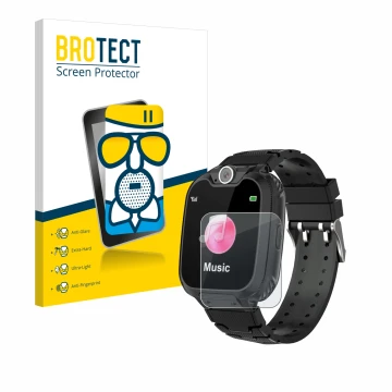 Vorderseite einer Produktverpackung mit dem Markenlogo BROTECT. Daneben ist das Gerät Pthtechus S12 mit dem zugehörigen Displa