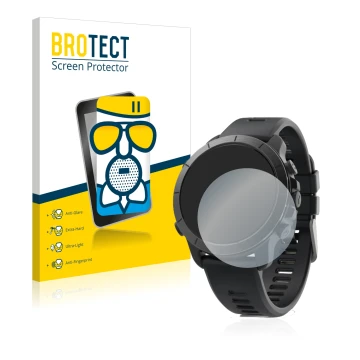 Vorderseite einer Produktverpackung mit dem Markenlogo BROTECT. Daneben ist das Gerät Wahoo Elemnt Rival mit dem zugehörigen D