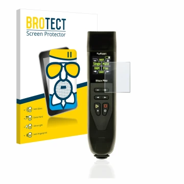 Vorderseite einer Produktverpackung mit dem Markenlogo BROTECT. Daneben ist das Gerät RigExpert Stick Pro mit dem zugehörigen 
