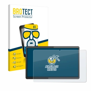 Vorderseite einer Produktverpackung mit dem Markenlogo BROTECT. Daneben ist das Gerät Lenovo IdeaPad Duet 5 Chromebook (13
