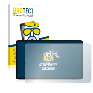 Vorderseite einer Produktverpackung mit dem Markenlogo BROTECT. Daneben ist das Gerät Xiaomi Mi Pad 5 (im Querformat) mit dem 