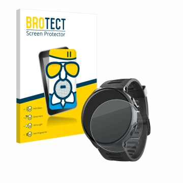 Vorderseite einer Produktverpackung mit dem Markenlogo BROTECT. Daneben ist das Gerät Kiprun 500 mit dem zugehörigen Displaysc
