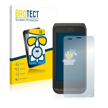 Vorderseite einer Produktverpackung mit dem Markenlogo BROTECT. Daneben ist das Gerät Honeywell CT45 mit dem zugehörigen Displ