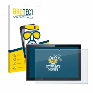 Vorderseite einer Produktverpackung mit dem Markenlogo BROTECT. Daneben ist das Gerät Acer ACTAB1022 mit dem zugehörigen Displ