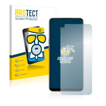 Vorderseite einer Produktverpackung mit dem Markenlogo BROTECT. Daneben ist das Gerät OnePlus Nord CE 2 5G mit dem zugehörigen