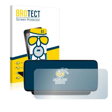 Vorderseite einer Produktverpackung mit dem Markenlogo BROTECT. Daneben ist das Gerät Koason Mercedes-Benz E W212 S212 12.3