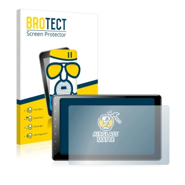 Vorderseite einer Produktverpackung mit dem Markenlogo BROTECT. Daneben ist das Gerät Pioneer AVIC-Z1000DAB-C Navigation mit d