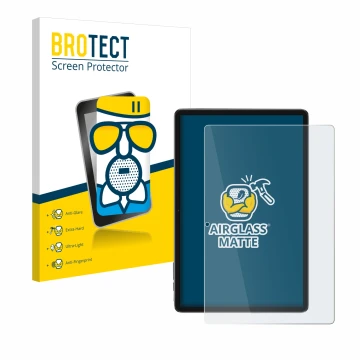 Vorderseite einer Produktverpackung mit dem Markenlogo BROTECT. Daneben ist das Gerät Blackview Tab 7 WiFi mit dem zugehörigen