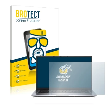 Vorderseite einer Produktverpackung mit dem Markenlogo BROTECT. Daneben ist das Gerät Dell Latitude 9520 2-in-1 mit dem zugehö