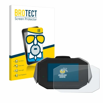 Vorderseite einer Produktverpackung mit dem Markenlogo BROTECT. Daneben ist das Gerät MV Agusta Dragster RC TFT mit dem zugehö