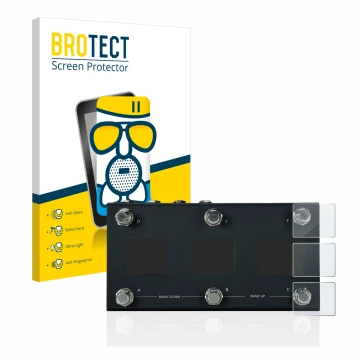 Vorderseite einer Produktverpackung mit dem Markenlogo BROTECT. Daneben ist das Gerät Morningstar MC6 Pro mit dem zugehörigen 