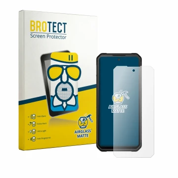 Vorderseite einer Produktverpackung mit dem Markenlogo BROTECT. Daneben ist das Gerät iiiF150 Raptor 4G mit dem zugehörigen Di