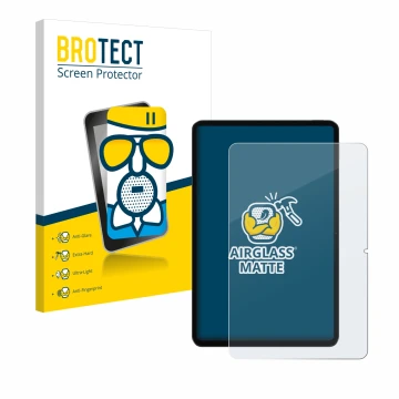 Vorderseite einer Produktverpackung mit dem Markenlogo BROTECT. Daneben ist das Gerät Xiaomi Pad 6 mit dem zugehörigen Display