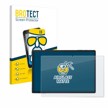 Vorderseite einer Produktverpackung mit dem Markenlogo BROTECT. Daneben ist das Gerät Oukitel OKT3 mit dem zugehörigen Display