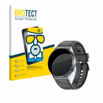 Vorderseite einer Produktverpackung mit dem Markenlogo BROTECT. Daneben ist das Gerät Kardena Care Pro 2 (rund) mit dem zugehö