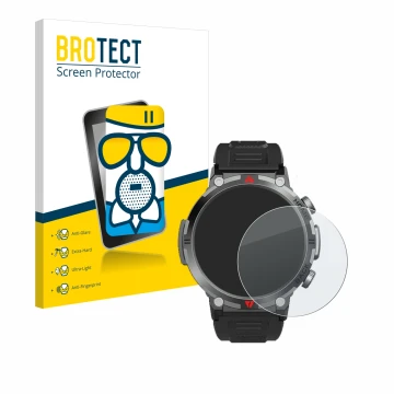 Vorderseite einer Produktverpackung mit dem Markenlogo BROTECT. Daneben ist das Gerät IFMDA S100 1.45