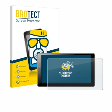 Vorderseite einer Produktverpackung mit dem Markenlogo BROTECT. Daneben ist das Gerät Pioneer SPH-EVO950DAB mit dem zugehörige