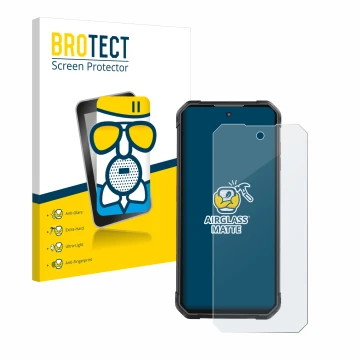 Vorderseite einer Produktverpackung mit dem Markenlogo BROTECT. Daneben ist das Gerät iiiF150 B2 Pro mit dem zugehörigen Displ