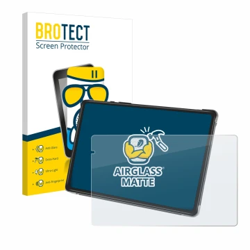 Vorderseite einer Produktverpackung mit dem Markenlogo BROTECT. Daneben ist das Gerät Yestel T13 mit dem zugehörigen Displaysc