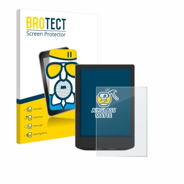 Vorderseite einer Produktverpackung mit dem Markenlogo BROTECT. Daneben ist das Gerät Vivlio Light mit dem zugehörigen Display