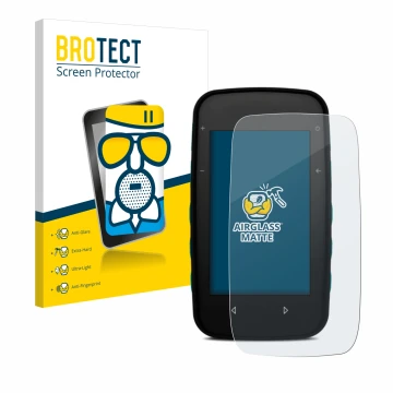 Vorderseite einer Produktverpackung mit dem Markenlogo BROTECT. Daneben ist das Gerät CompeGPS TwoNav Cross Plus mit dem zugeh