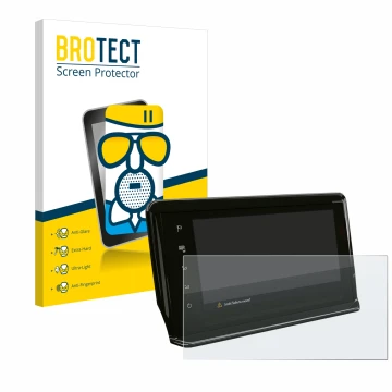 Vorderseite einer Produktverpackung mit dem Markenlogo BROTECT. Daneben ist das Gerät Seat Ibiza FR 9.2