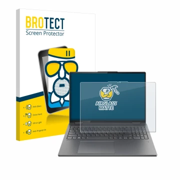 Vorderseite einer Produktverpackung mit dem Markenlogo BROTECT. Daneben ist das Gerät Lenovo Yoga 7i 2-in-1 Gen 9 16