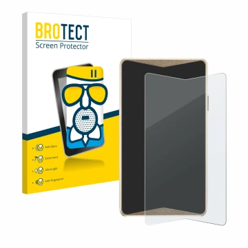 Vorderseite einer Produktverpackung mit dem Markenlogo BROTECT. Daneben ist das Gerät ELLIPAL Titan 2.0 Cold Wallet mit dem zu