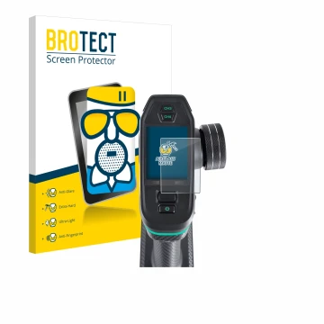 Vorderseite einer Produktverpackung mit dem Markenlogo BROTECT. Daneben ist das Gerät DumboRC DDF-350 mit dem zugehörigen Disp