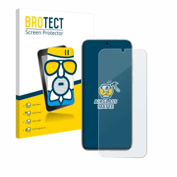 Vorderseite einer Produktverpackung mit dem Markenlogo BROTECT. Daneben ist das Gerät Huawei Pura 70 Ultra mit dem zugehörigen