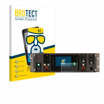 Vorderseite einer Produktverpackung mit dem Markenlogo BROTECT. Daneben ist das Gerät Behringer X32 Rack mit dem zugehörigen D