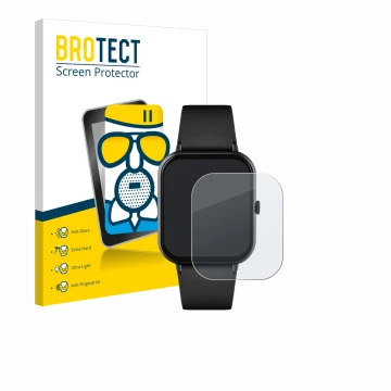 Vorderseite einer Produktverpackung mit dem Markenlogo BROTECT. Daneben ist das Gerät Reflex Active Series 17 mit dem zugehöri