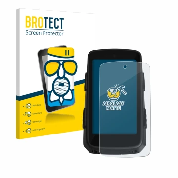 Vorderseite einer Produktverpackung mit dem Markenlogo BROTECT. Daneben ist das Gerät Hammerhead Karoo 3 mit dem zugehörigen D