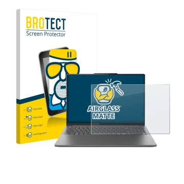 Vorderseite einer Produktverpackung mit dem Markenlogo BROTECT. Daneben ist das Gerät Lenovo Yoga Pro 9i Gen 9 16